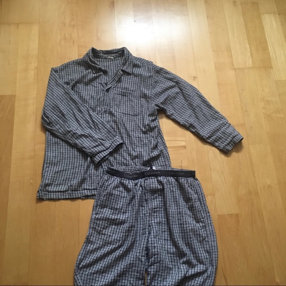 Calvin Klein cotton flannel pajama set - Picture 3 of 9